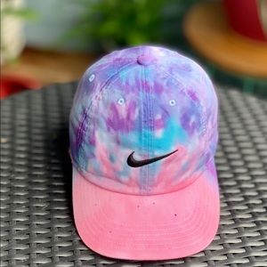 Nike strapback hat. NWOT custom dyed
